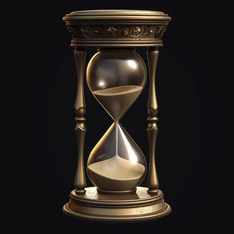 Hourglass design illustration